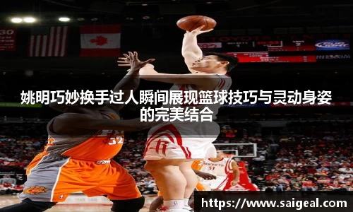姚明巧妙换手过人瞬间展现篮球技巧与灵动身姿的完美结合